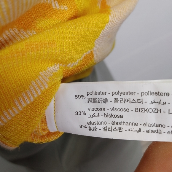 Zara ribbed puff sleeve crop top size L - Picture 9 of 12